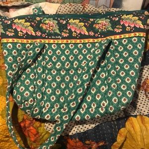 Vera Bradley green bag